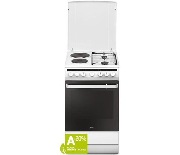 AMICA 58ME2.35HZpMs(W) Czyszczenie Parowe, EasyClean, Szybkie Nagrzewanie, 50cm - 211922 - zdjęcie 2